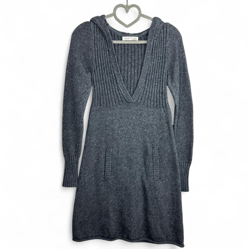 Old Navy Charcoal Knit Sweater